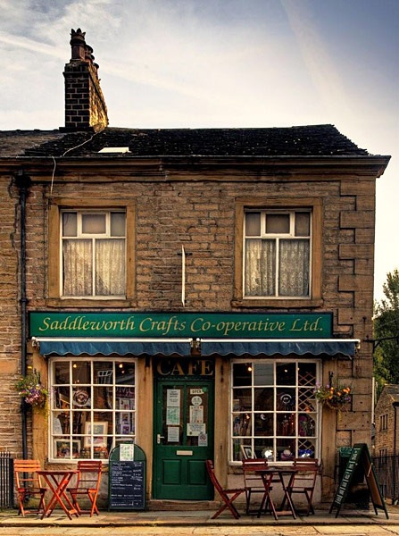 Saddleworth Crafts Co-operative in Delph, Saddleworth