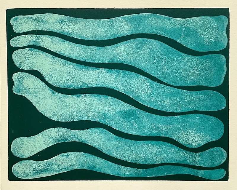  - Four Artists Books. Lino cut plates based on Wagner’s Ring Cycle.