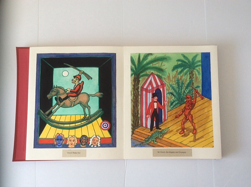  - Artists Book Punch  and Judy