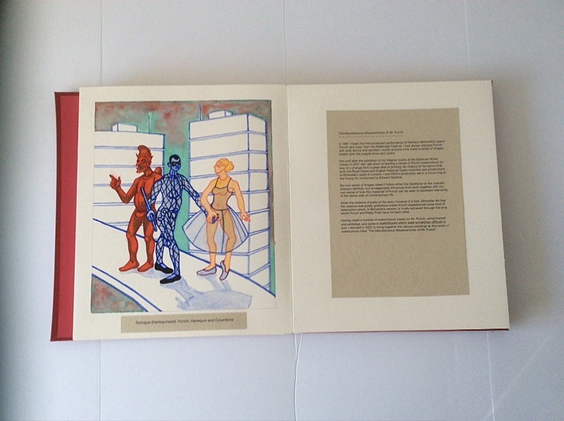  - Artists Book Punch  and Judy