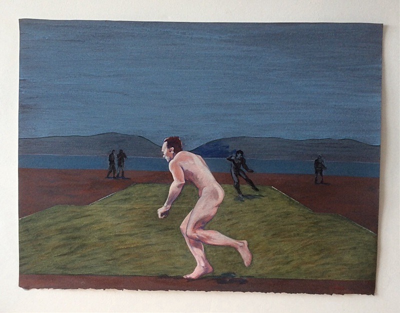  - 1980s paintings of human figure compsitions