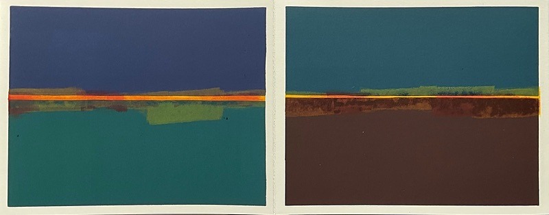  - Four Artists Books. Lino cut plates based on Wagner’s Ring Cycle.