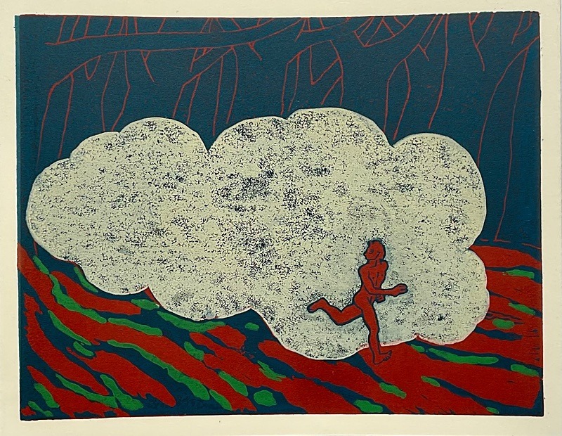  - Four Artists Books. Lino cut plates based on Wagner’s Ring Cycle.