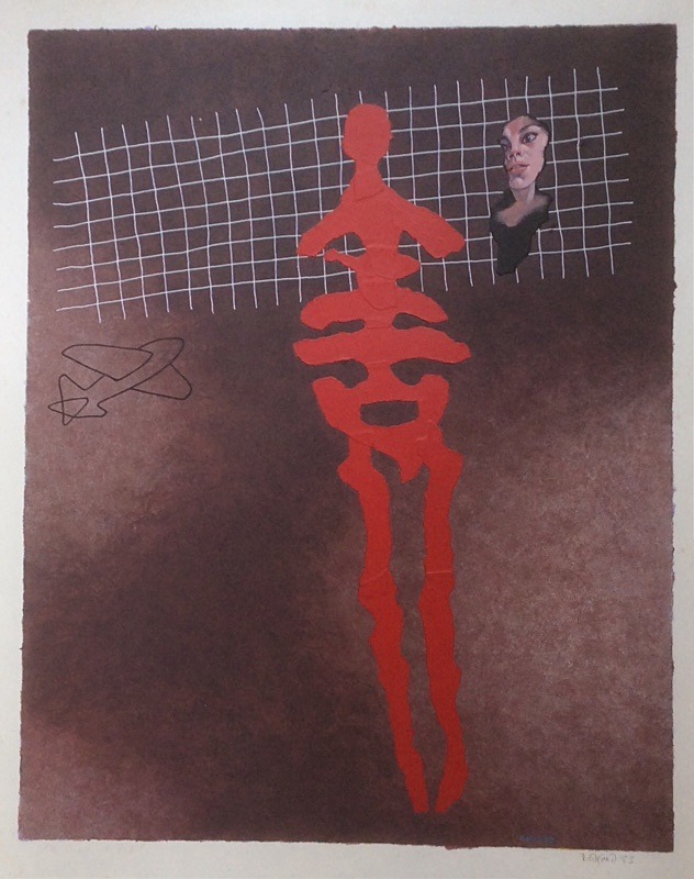  - Paintings acrylic on paper 1990s/ late 1980s
