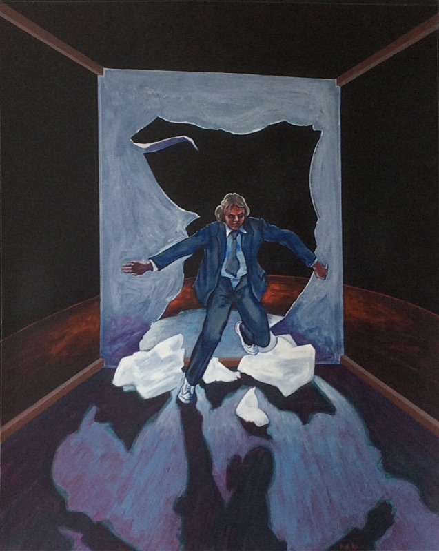 - 1980s paintings of human figure compsitions