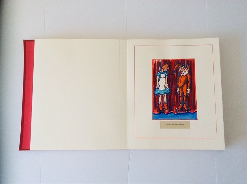  - Artists Book Punch  and Judy