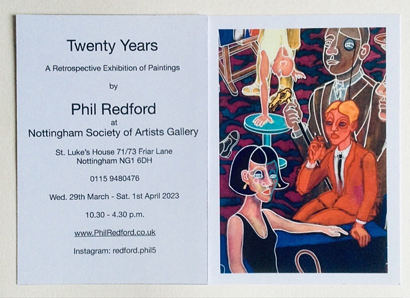 - Solo exhibition Nottingham 2023