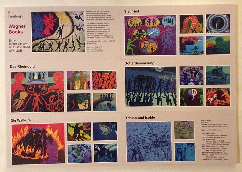  - Four Artists Books. Lino cut plates based on Wagner’s Ring Cycle.