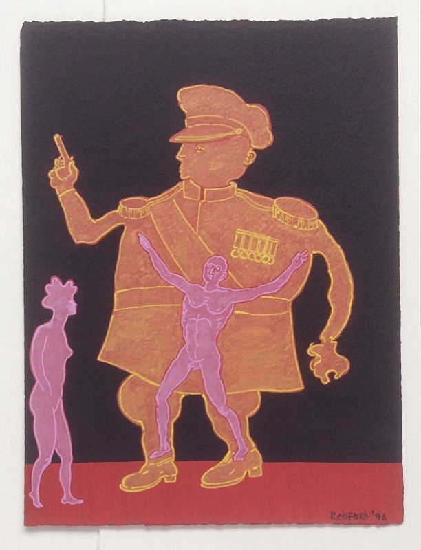  - Acrylics on paper 1990s/late1980s