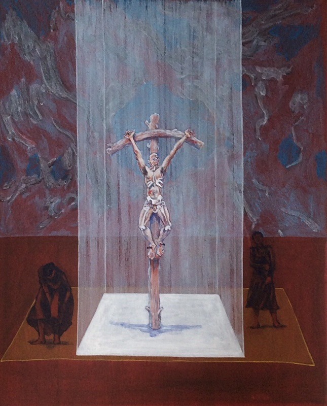  - 1980s paintings of human figure compsitions