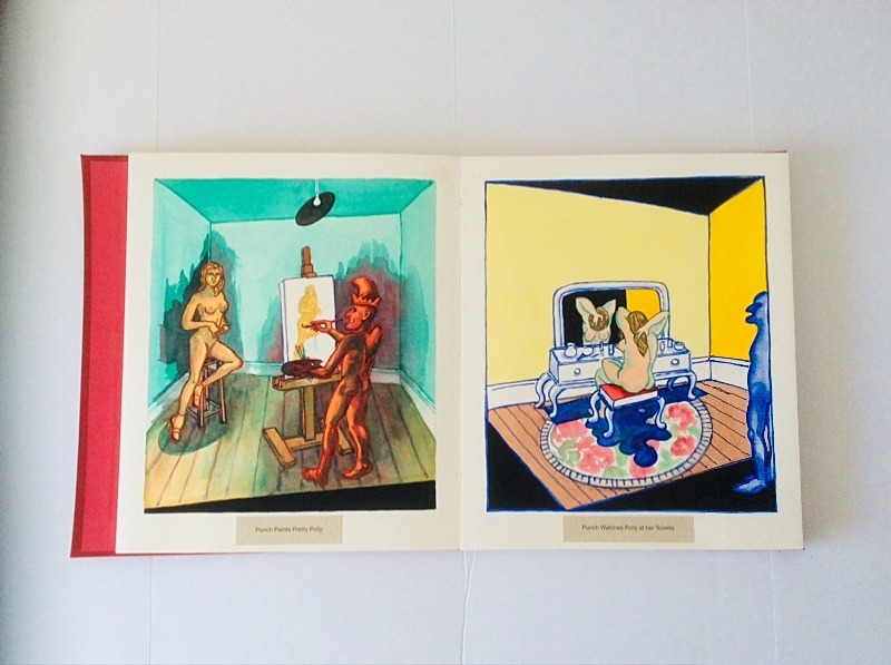  - Artists Book Punch  and Judy