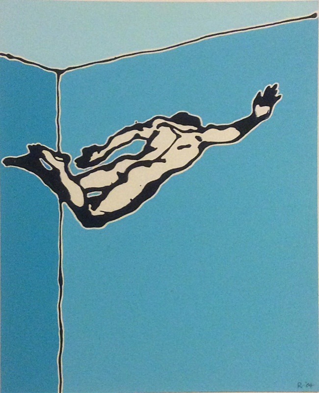  - Poured household paint works