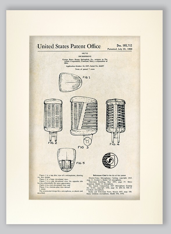  - PATENT DESIGN PRINTS