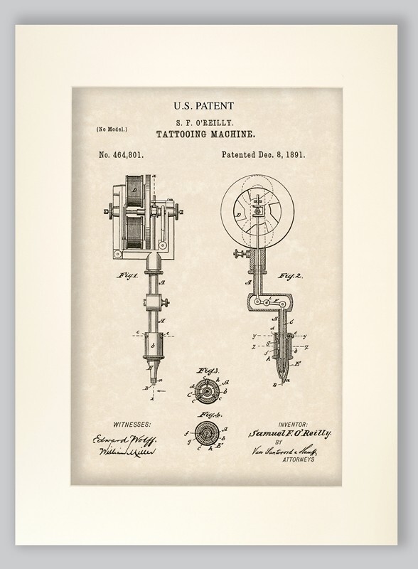  - PATENT DESIGN PRINTS