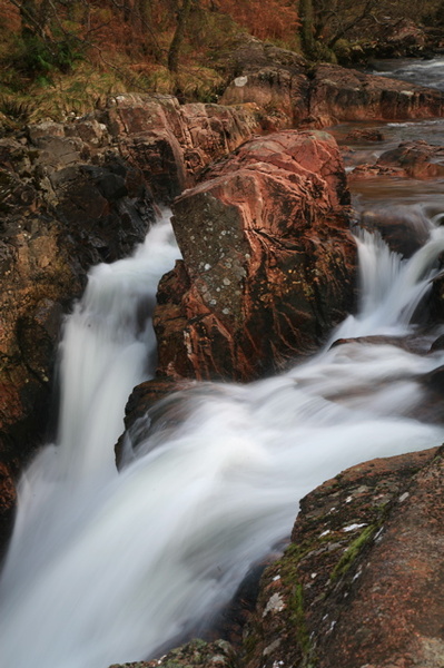 19. RIVER WATER OF NEVIS - LOWER FALLS - SCOTLAND