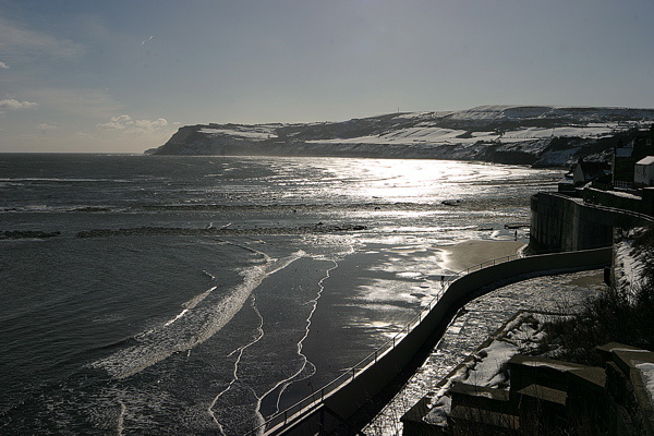 CS116 WINTER LIGHT, ROBIN HOOD'S BAY - BLAKE GALLERY EXHIBITION Fri 20th Feb - Sat 7th March 2009