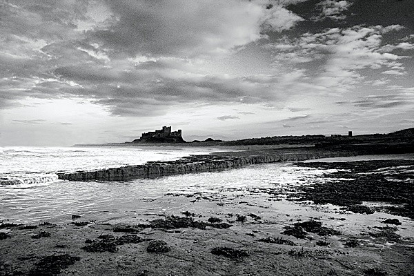CS196 SUNSET BAMBURGH - BLAKE GALLERY EXHIBITION Fri 20th Feb - Sat 7th March 2009