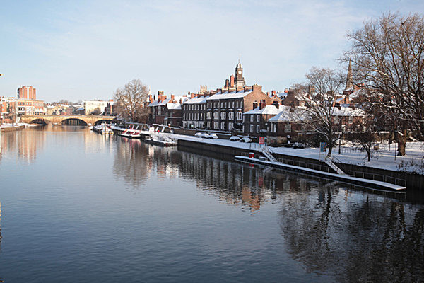 IMG_8882 CRYSTAL LIGHT WINTER MORNINGRIVER OUSE YORK copy - YORK SNOW 2008
