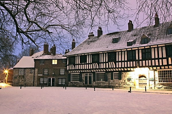 IMG_8269 WINTER DAWN ST WILLIAMS COLLEGE YORK copy - YORK SNOW 2013