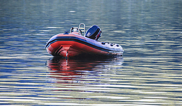 DINGHY  PORT APPIN SCOTLAND- - SCOTLAND  WESTERN ISLES, SEPT 2013