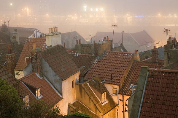 ROOT TOPS, WHITBY HARBOUR - JOE CORNISH EXHIBITION PHOTOS.                                           SAT 2nd Feb - 27th Feb 2008