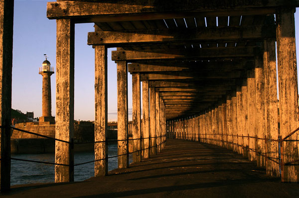 1  Under Whitby Harbour Pier - WHITBY AREA
