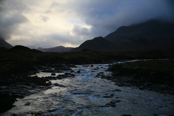 22. DRYNOCH RIVER AND THE BLACK CULLINS, SKYE - SCOTLAND