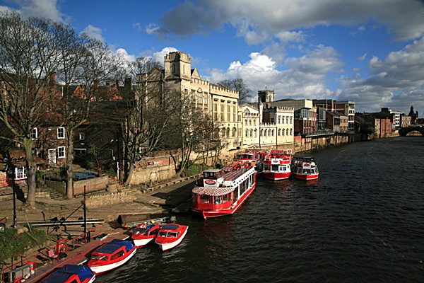 The River Ouse and Guildhall - YORK AGAINST CANCER CALENDAR 2011