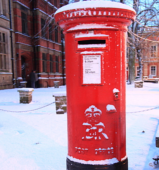 POSTBOX in Tryptic CS3 - YORK AGAINST CANCER CHRISTMAS CARD CHOICE 2010