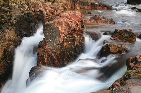17. RIVER WATER OF NEVIS - LOWER FALLS - SCOTLAND