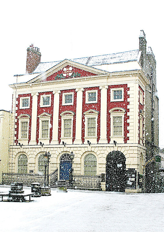 Winter Morning Mansion House - MANSION HOUSE YORK, FUNDRAISING CHRISTMAS CARDS