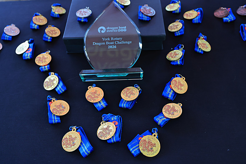 THE YORK ROTARY DRAGON BOAT CHALLENGE 2026 - 8 of 426 - DRAGON BOAT RACE 2026. York Rotary Club.
