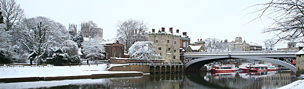 IMG_0474 River Ouse & Lendal Bridge,York CS1 - YORK AGAINST CANCER CHRISTMAS CARD CHOICE 2010