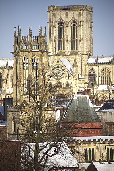 IMG_8974_2  SNOWY ROOFTOPSYORK MISTER  ALL SAINTS CHURCHPAVEMENT copy - YORK SNOW 2008