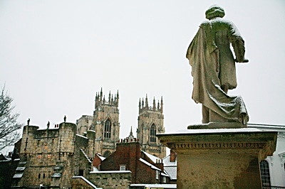 23 William Etty and Rooftops - YORK SNOW 2008