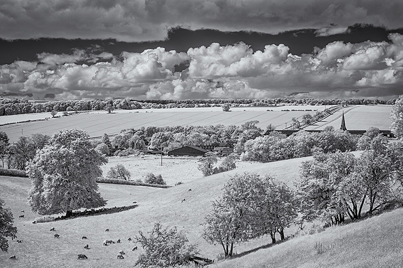 Warter from Bailey Dale - Infra Red
