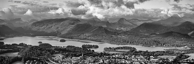 Sublime View - Keswick, Derwent Water and the north-western Fells - Lake District