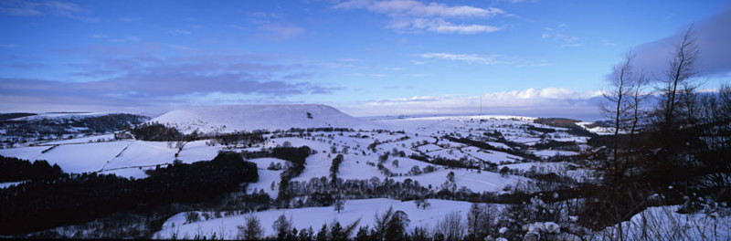Snowy Patchwork, Bilsdale - North Yorkshire and the North York Moors