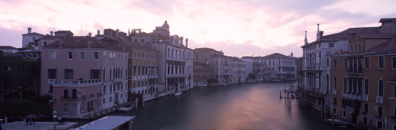 Pastel Pink Evening, Grand Canal - Venice