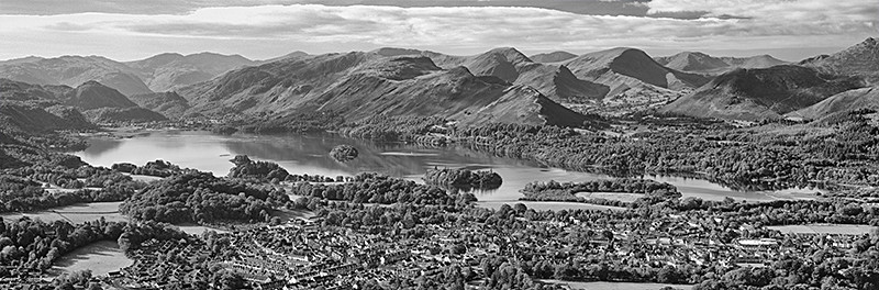 Surveying the Fells from Latrigg - Lake District