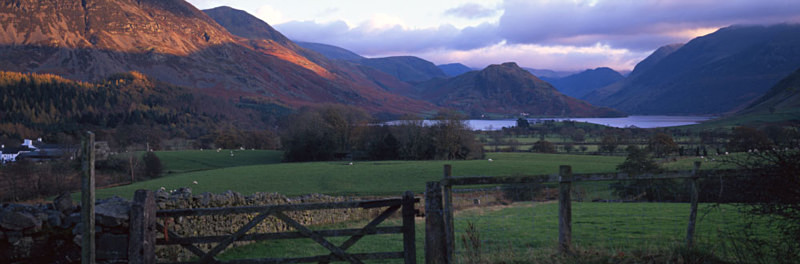 Evening Sunshine, Crummock Water - Lake District