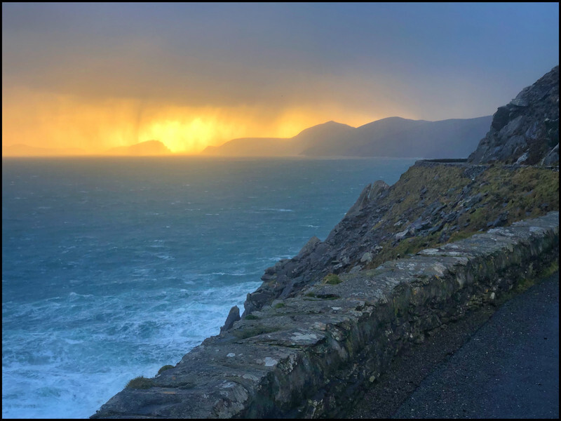 Golden Storm Slea Head - iPhone Photos