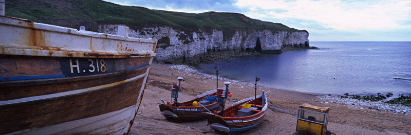 Evening Light, Flamborough North Landing - East Yorkshire