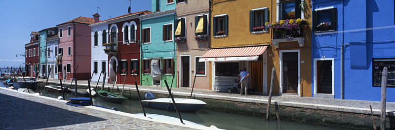 Rainbow Colours, Burano - Venice