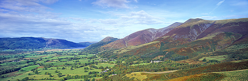 The Fells Meet The Vale Keswick - Lake District