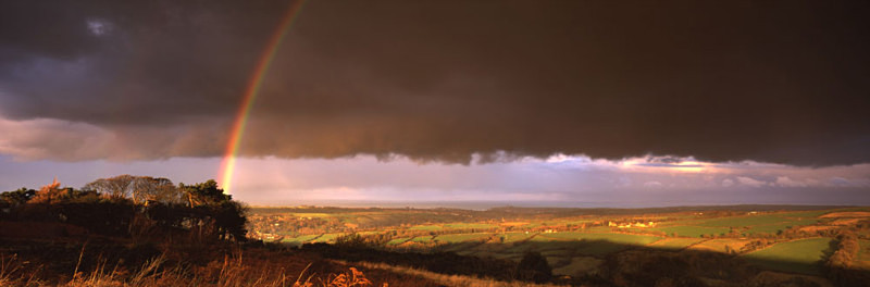 Evening Storm, Esk Valley - North Yorkshire and the North York Moors