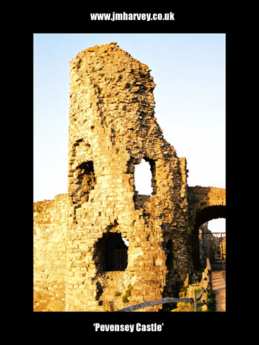 Pevensey 13 - Pevensey Castle