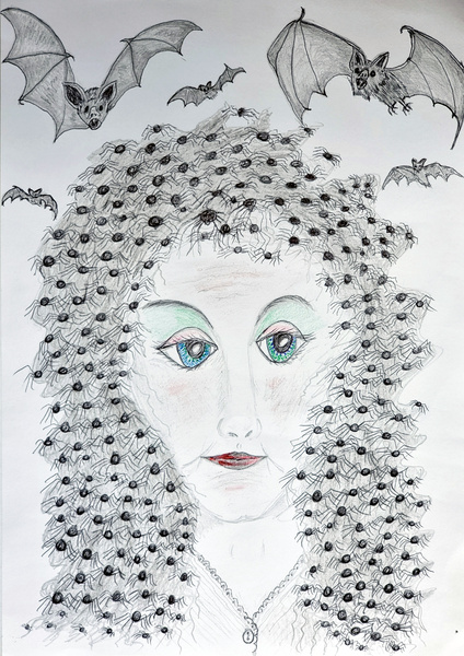 A Hair-Raising Tale - Illustrated Poetry