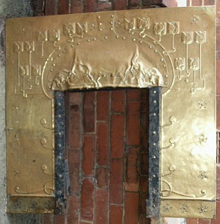 Art Nouveau fireplace insert - Archive sold items