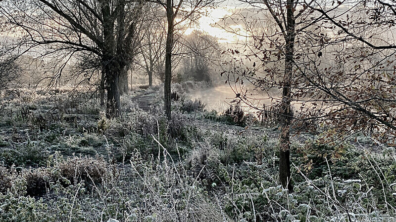 Autumn Sunrise ~ Blackwater canal  I (Muted) - Isolation Portfolio - Up load of recent and past un published work!